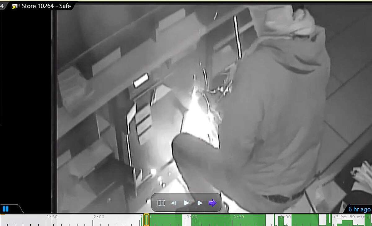 Police are hoping the public can help them identify the person who broke into a Starbuck in Fairfield, Conn., on Jan. 8, 2019.