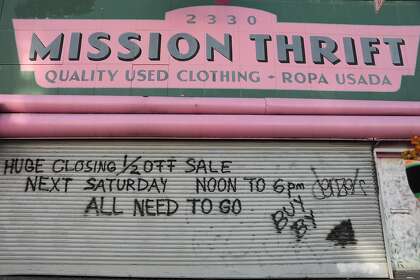 Mission District S Thrift Mecca Takes Another Hit Is It The