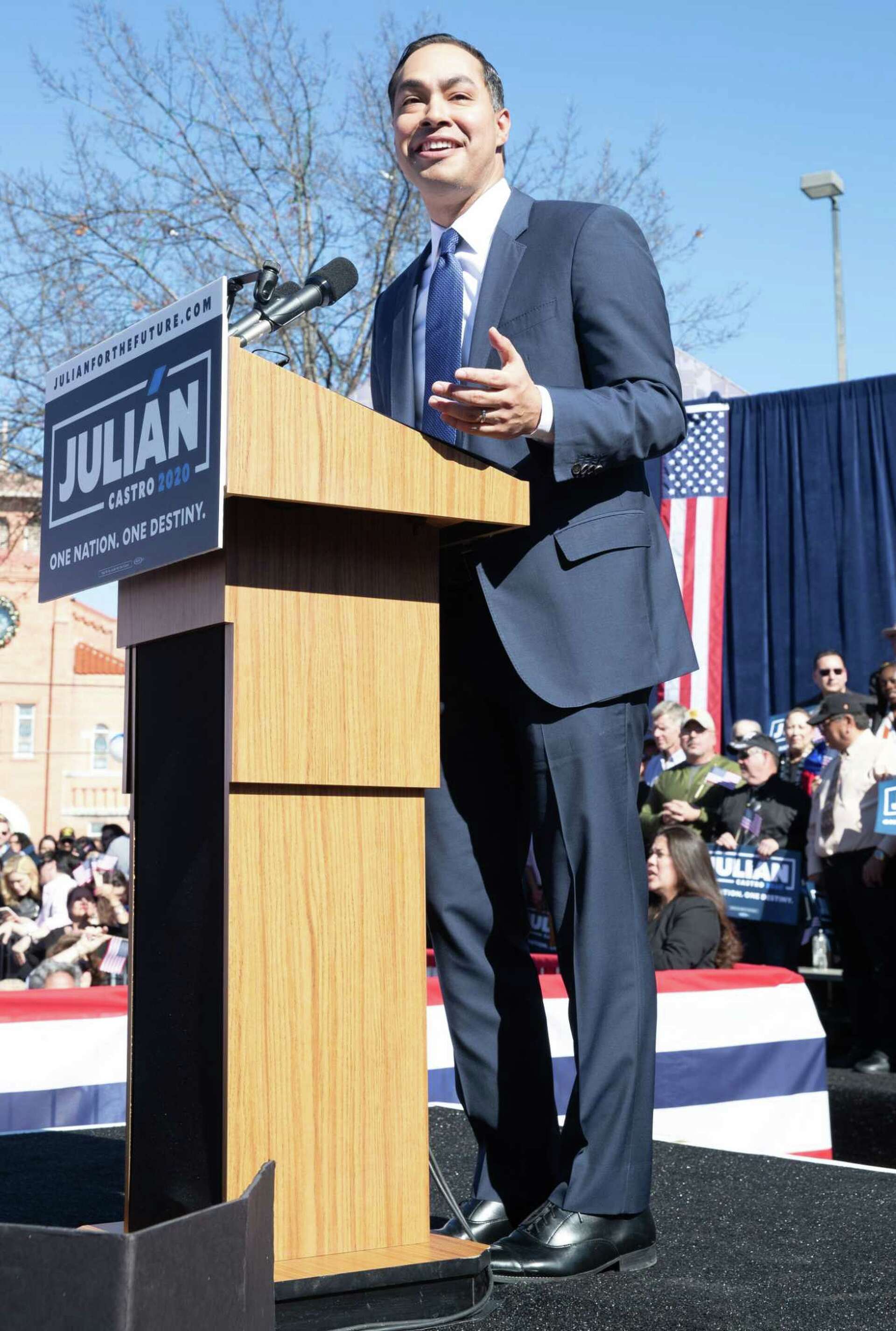 San Antonio's Julián Castro announces his candidacy for president