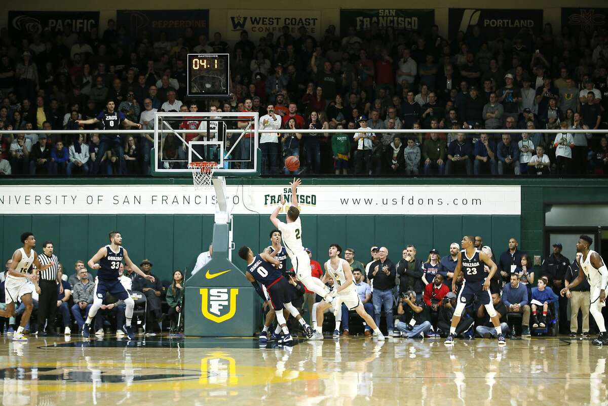 No 5 Gonzaga Takes Control In Final 3 Minutes Knocks Off Usf