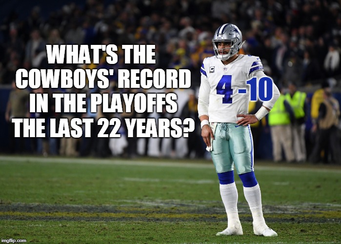 Memes ridicule the Dallas Cowboys' playoff exit