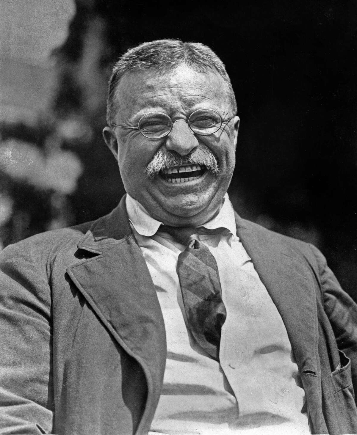 This photo provided by Brown Brothers shows Teddy Roosevelt at his Oyster Bay, N.Y., home in 1912. A Pennsylvania-based stock photography company founded in Manhattan 110 years ago is looking to sell its collection of more than 1 million photographs and negatives, including tens of thousands of black-and-white images of New York City before World War II. (AP Photo/Brown Brothers)