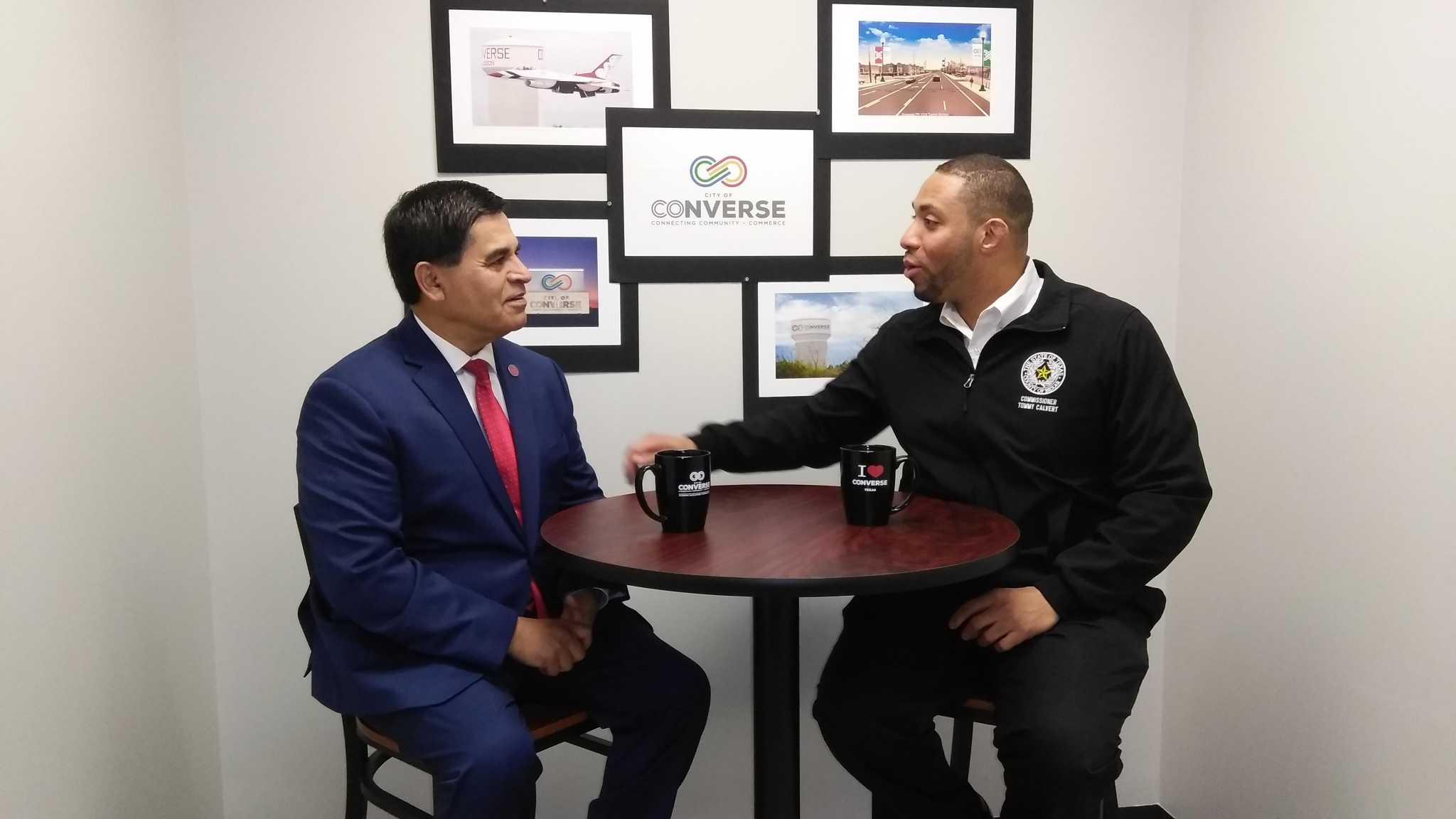 Converse unveils new city hall