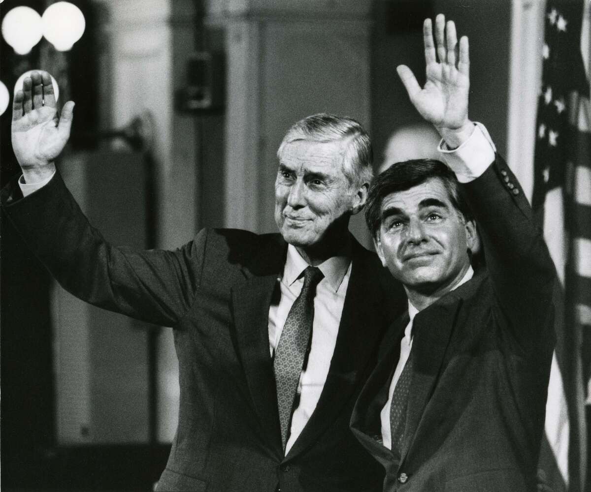 U.S. Sen. Lloyd Bentsen ran for vice president in 1988 and ran for president in 1976. (AP Photo/Elise Amendola, File)