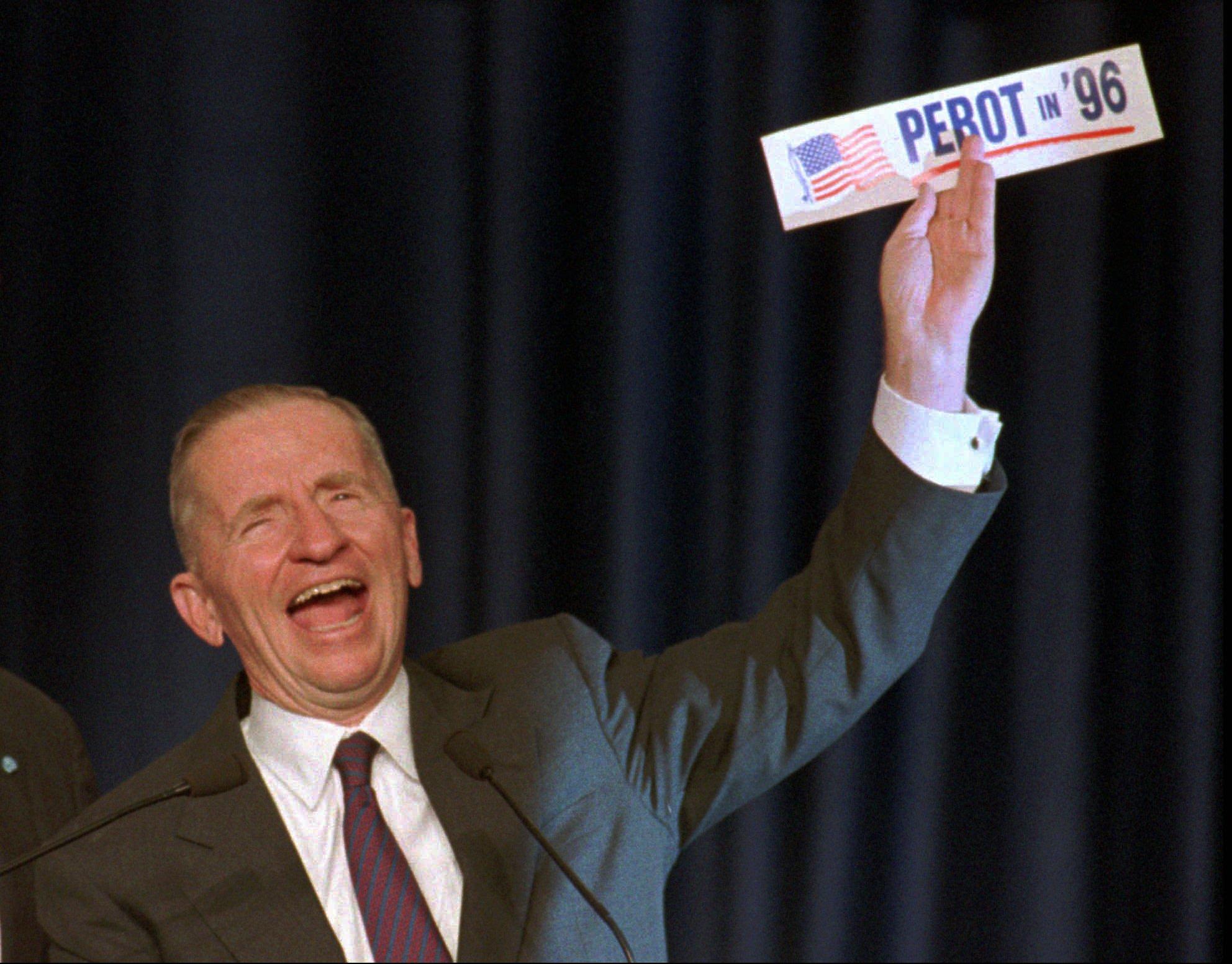 Х росс. For President. Perot. Bolbi for President. CNN 1992.
