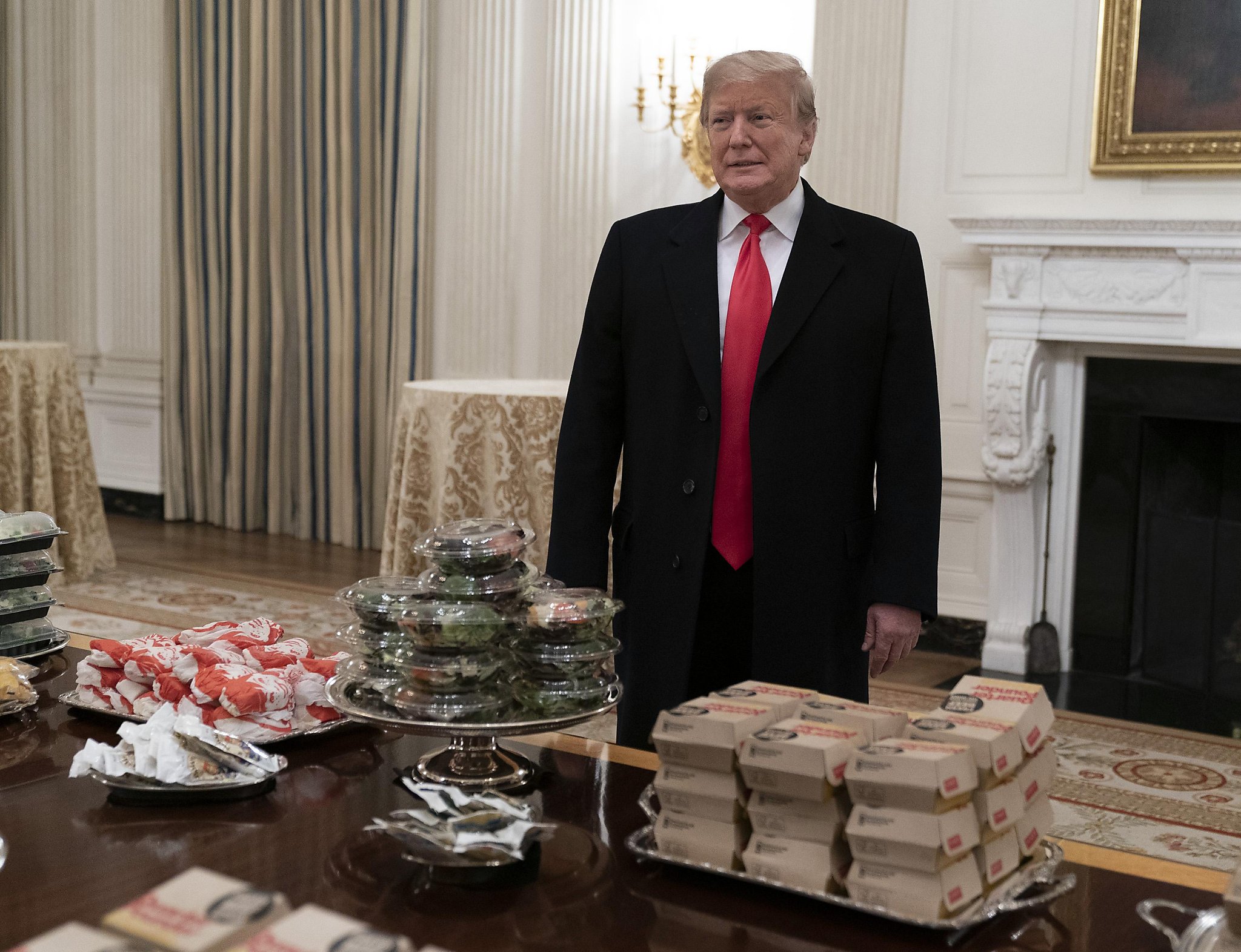 Trump Says Hell Serve The Clemson Football Team Wendys