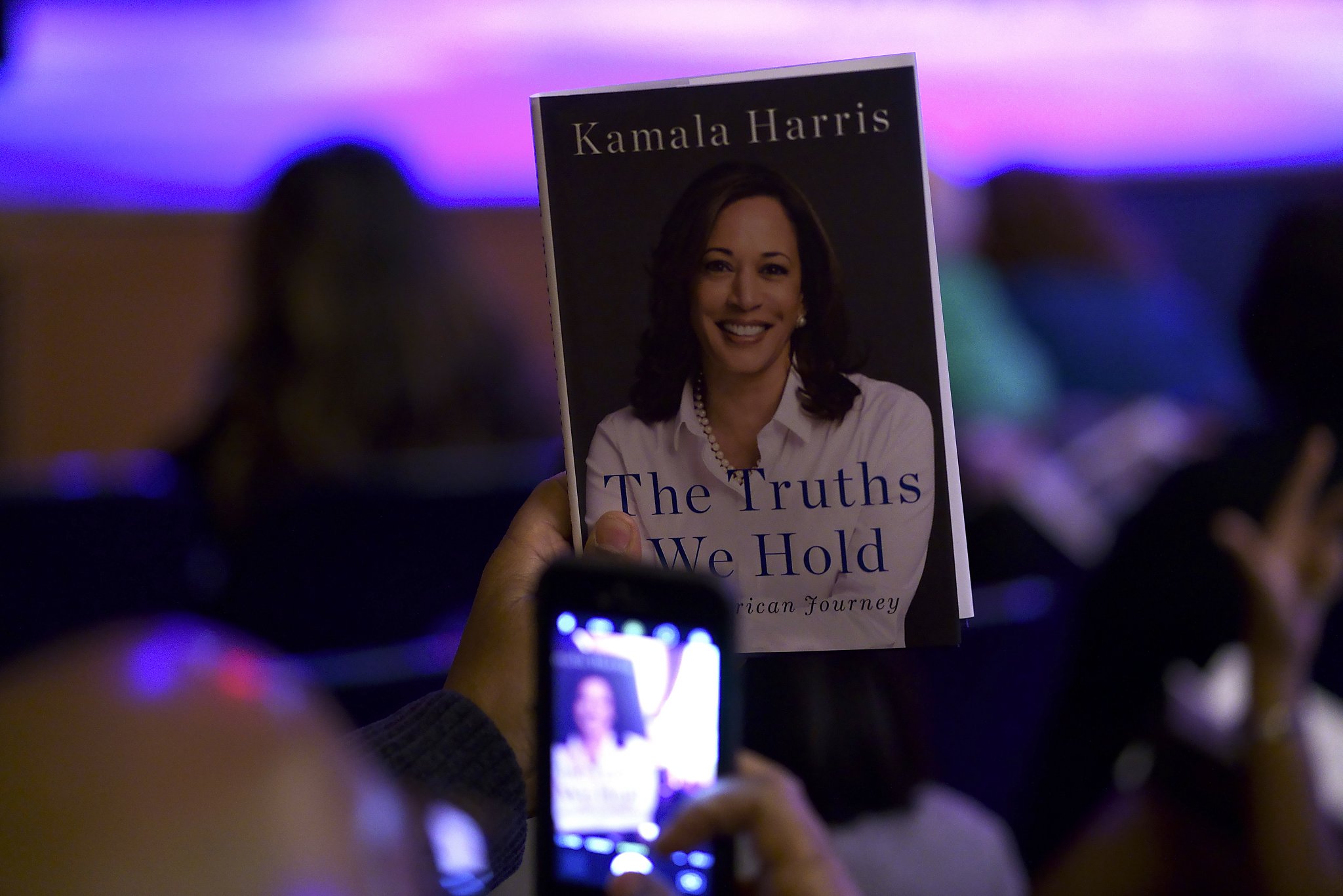Are you mentioned in Kamala Harris’ new book? Check the index