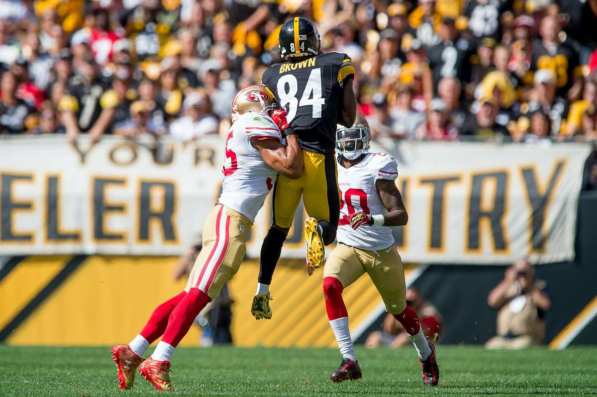 STS - Steelers Antonio Brown Game issued Jersey 2018 Season