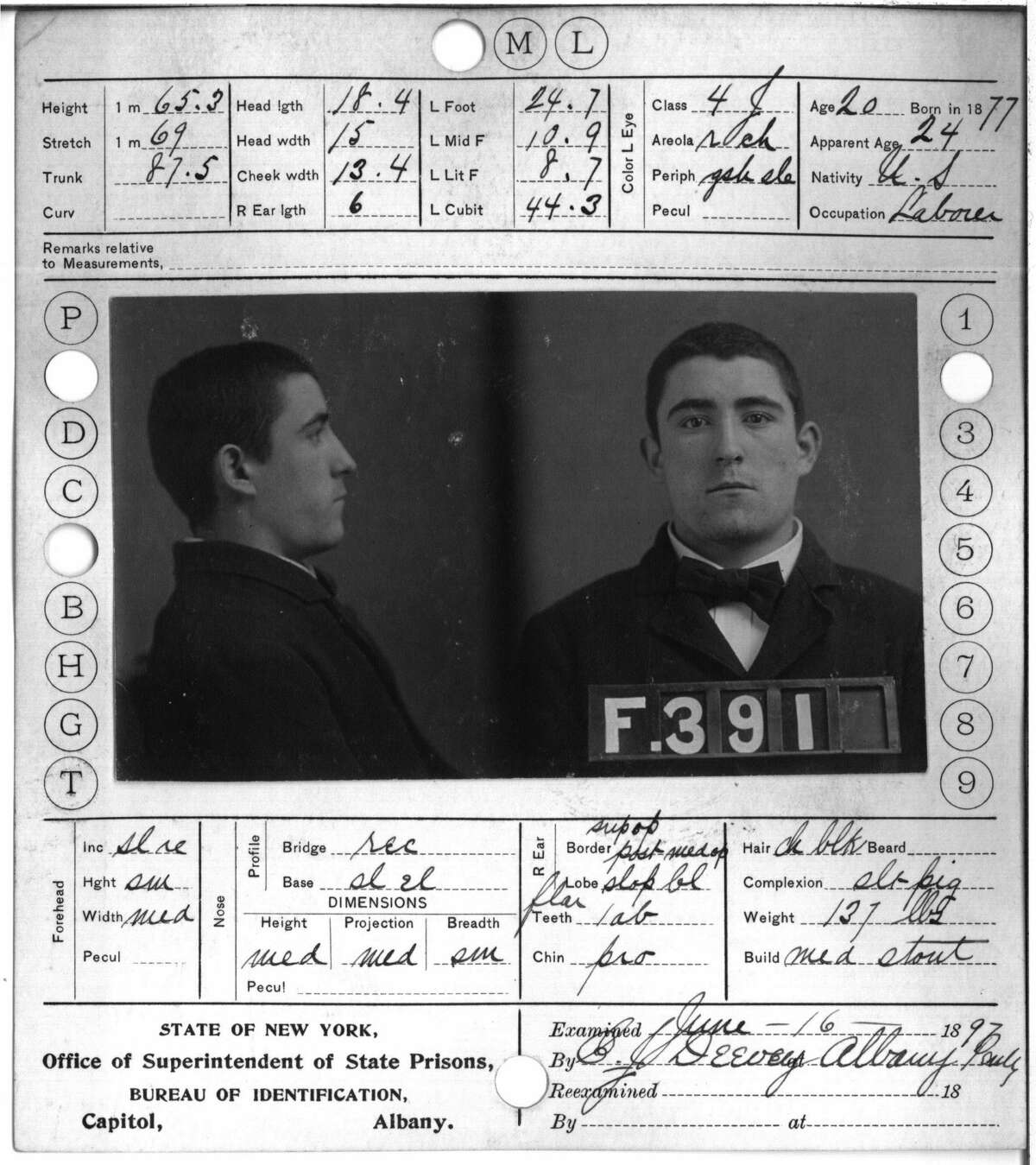 Haunting mugshots capture Albany prison's history(04)