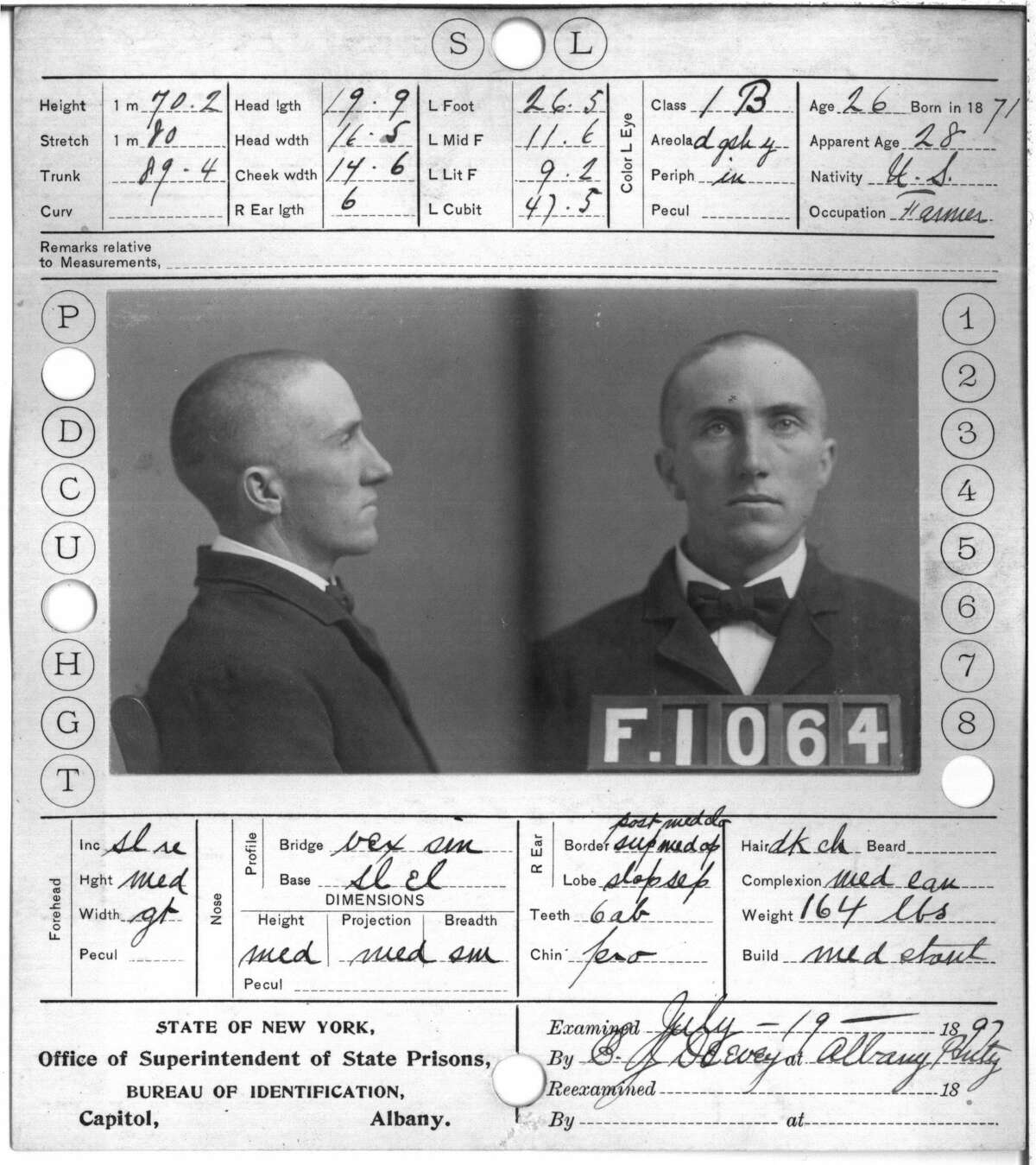Haunting mugshots capture Albany prison's history