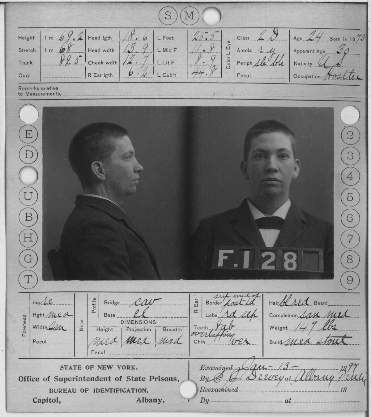 Haunting mugshots capture Albany prison's history