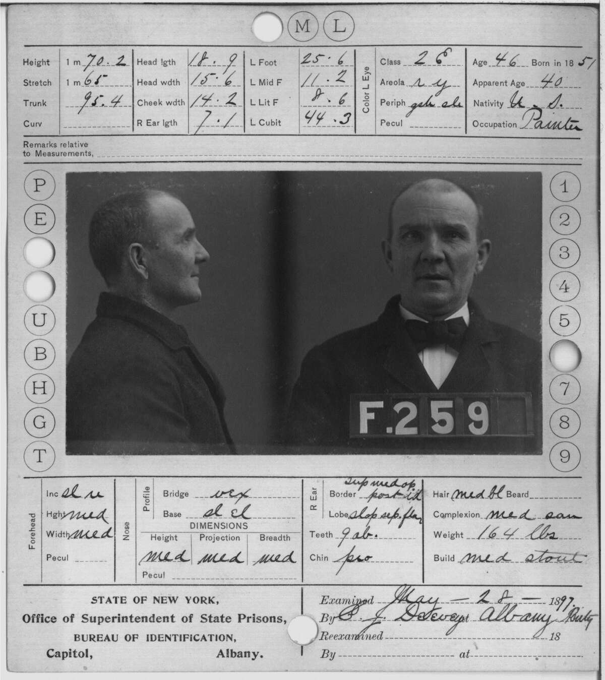 Haunting mugshots capture Albany prison's history