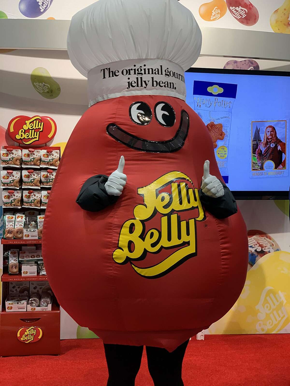 It wouldn't be the Winter Fancy Food Show without the Jelly Belly booth.