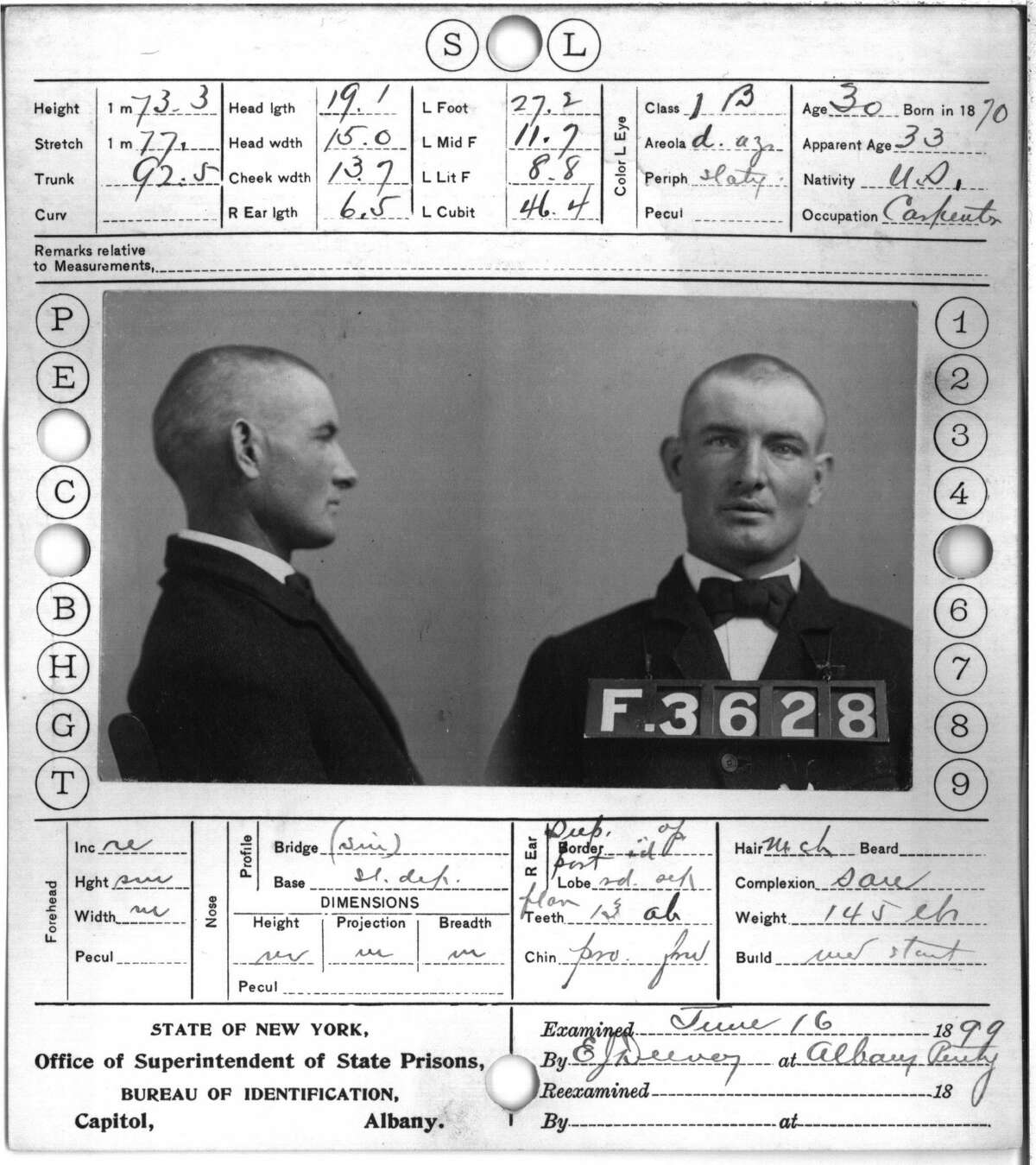 Haunting mugshots capture Albany prison's history