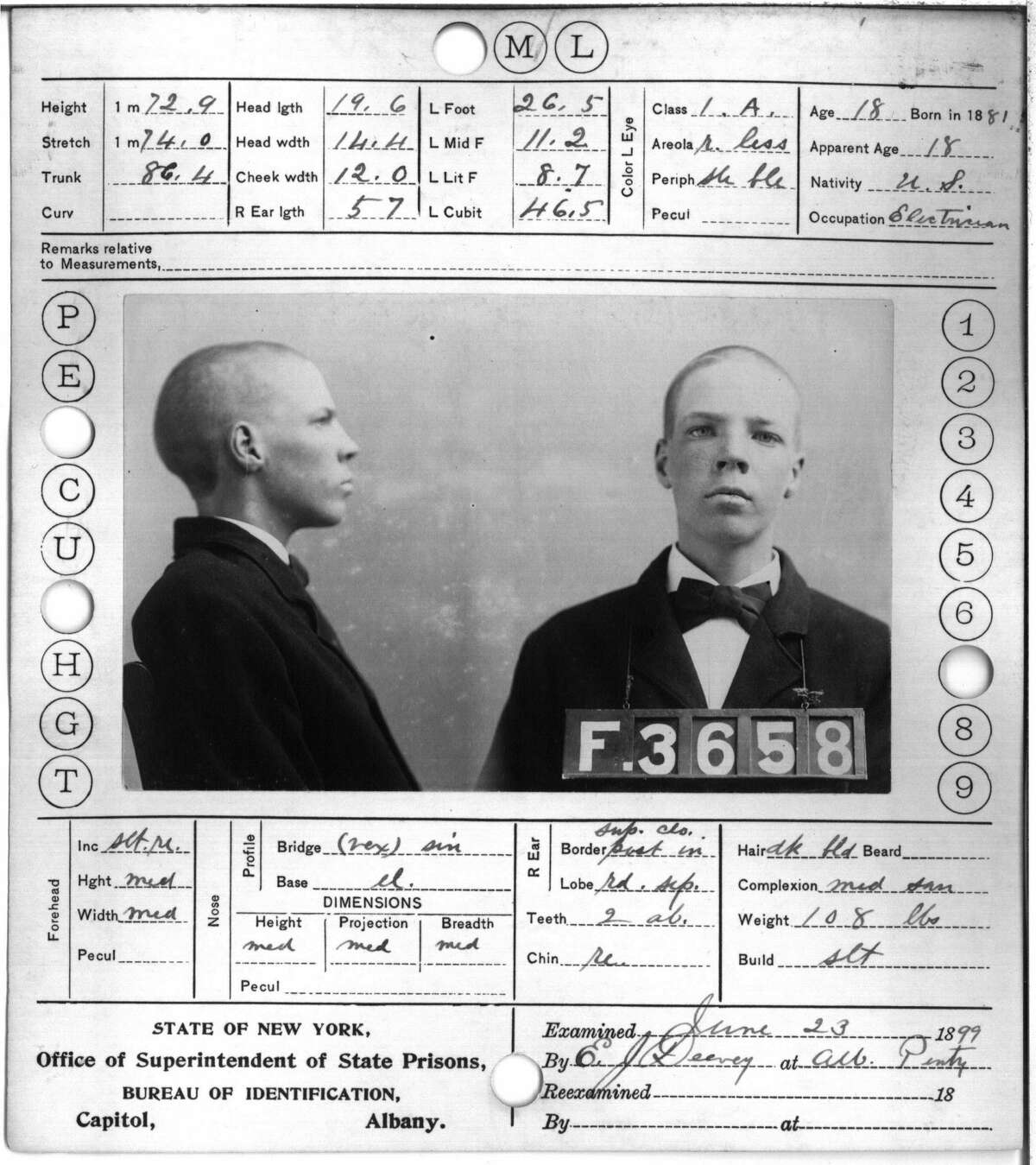 Haunting mugshots capture Albany prison's history