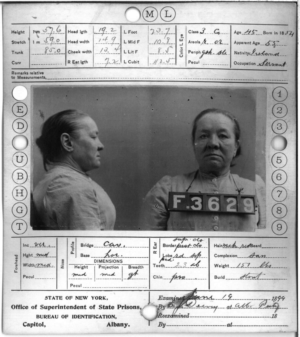 Haunting mugshots capture Albany prison's history
