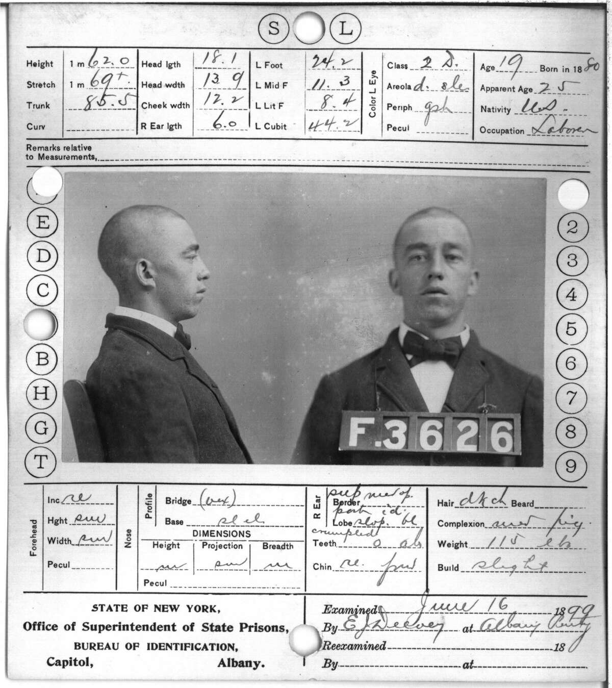 Haunting mugshots capture Albany prison's history
