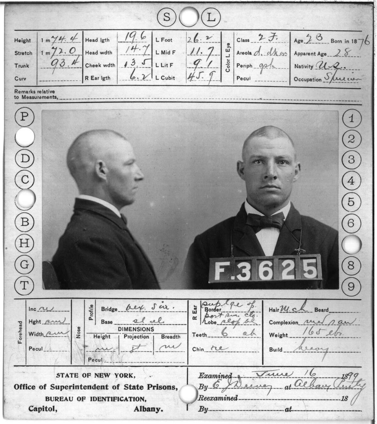 Haunting mugshots capture Albany prison's history