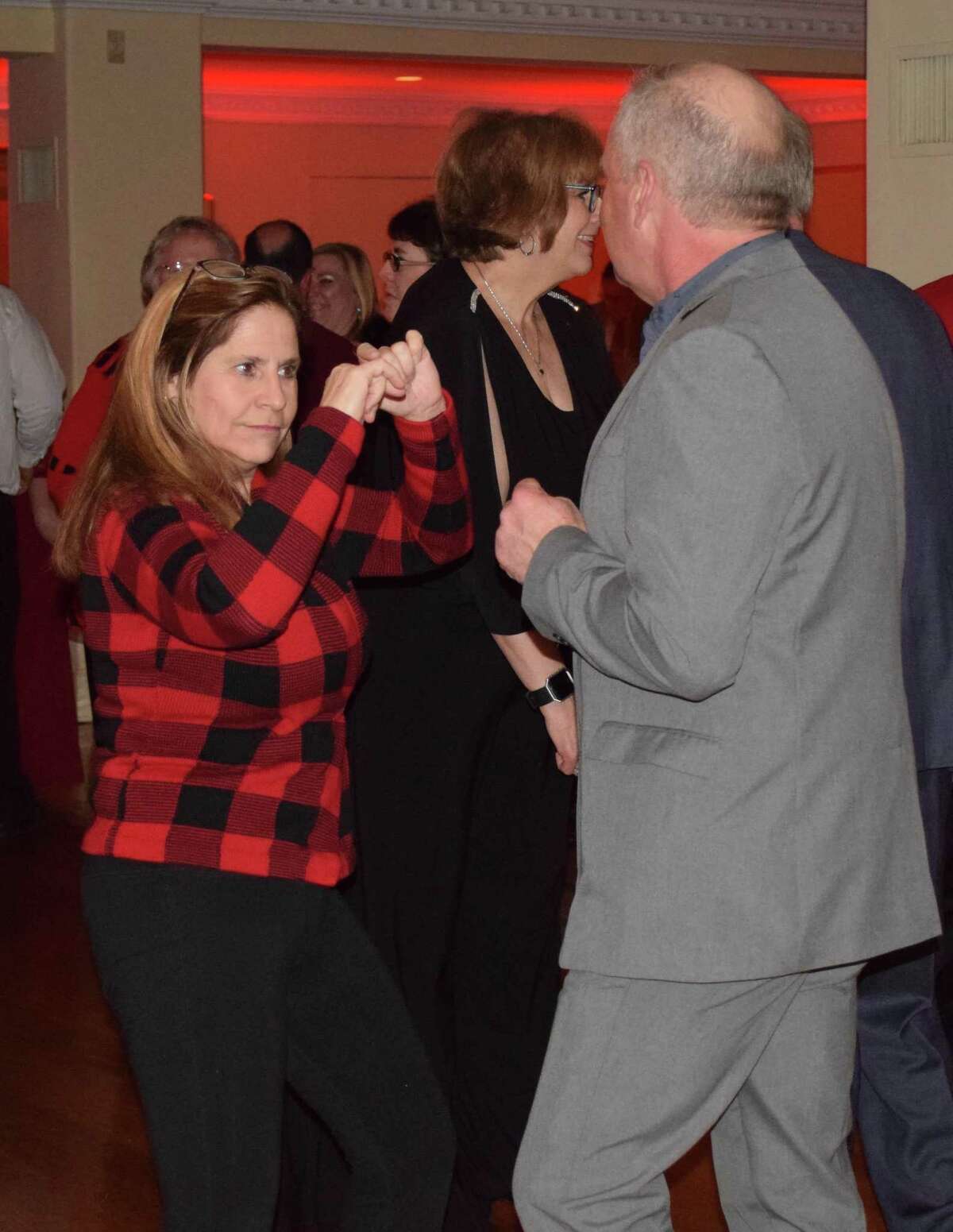 Spectrum/Water Witch Hose Co. #2 in New Milford held its annual dinner Jan. 11, 2019, at Candlewood Inn in Brookfield. The event included a cocktail hour, the presentation of the chief?'s report, the captain?'s report, milestone anniversary pins and the Chief?'s Award, dinner and dancing. Guests Sandi Berry and Stuart Tracy of New Preston join others as the evening kicks into high gear on the dance floor.