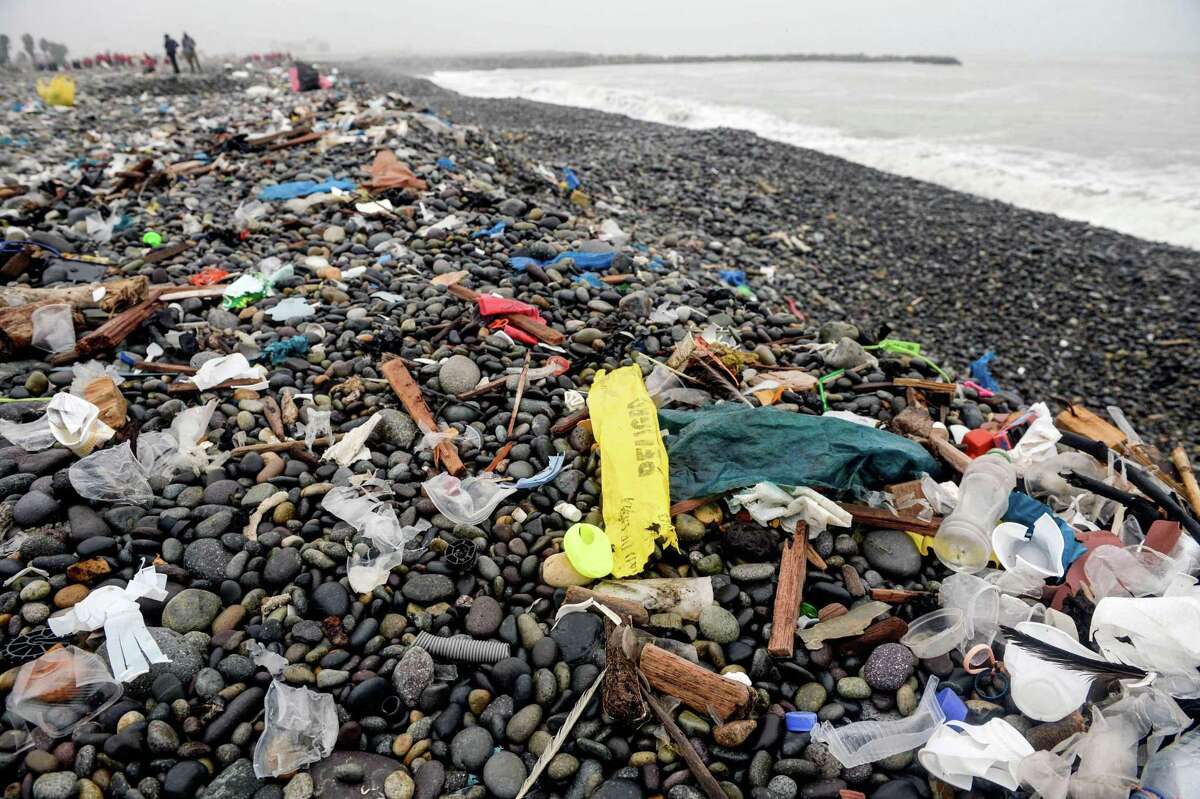 Discarded plastics choke oceans, contaminate soil and threaten marine life.